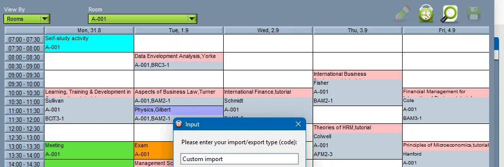 Mapping columns from a student record system extract onto Wise Timetable fields during a custom import